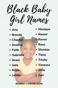 Black Baby Girl Names