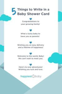 What to Write in Baby Shower Card