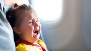 Airplane Crying Baby