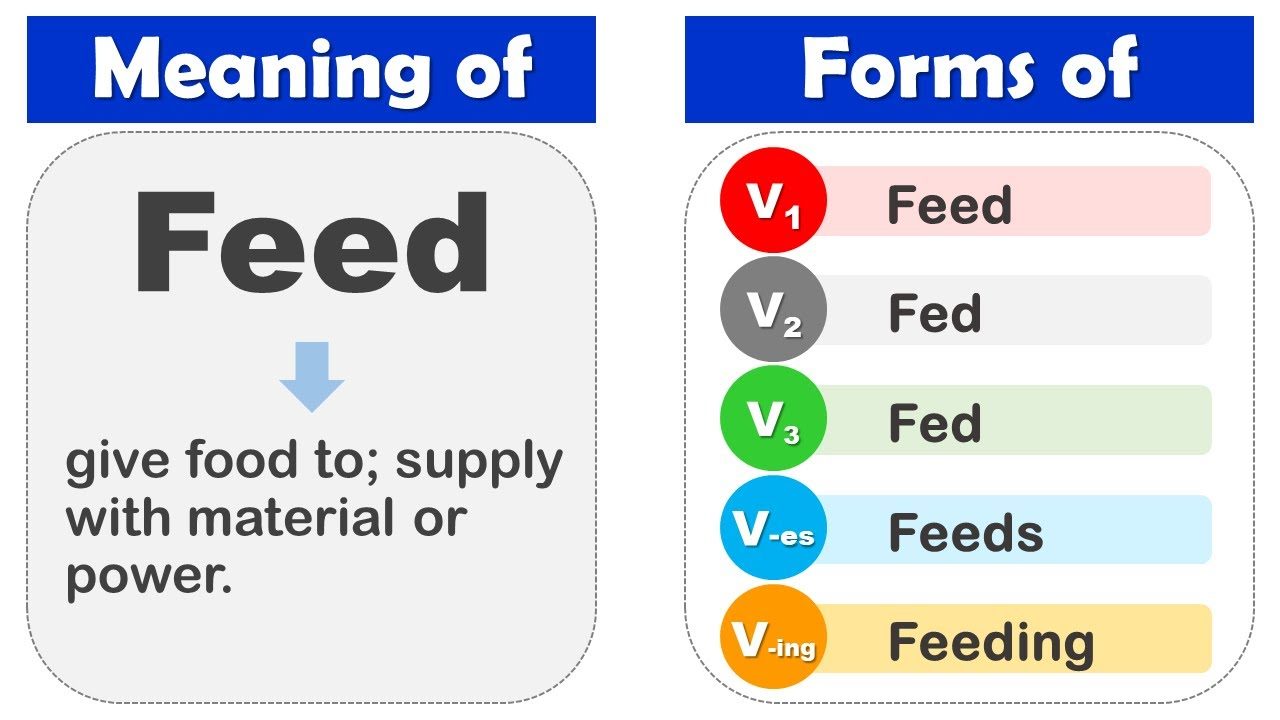 Past Tense of Feeding